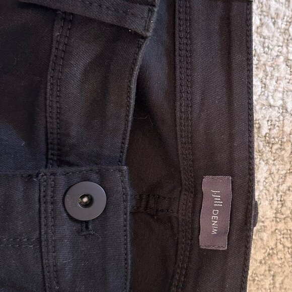 J Jill Authentic Fit Slim Ankle Black Denim Jeans Size 10 NWT! - Picture 2 of 4